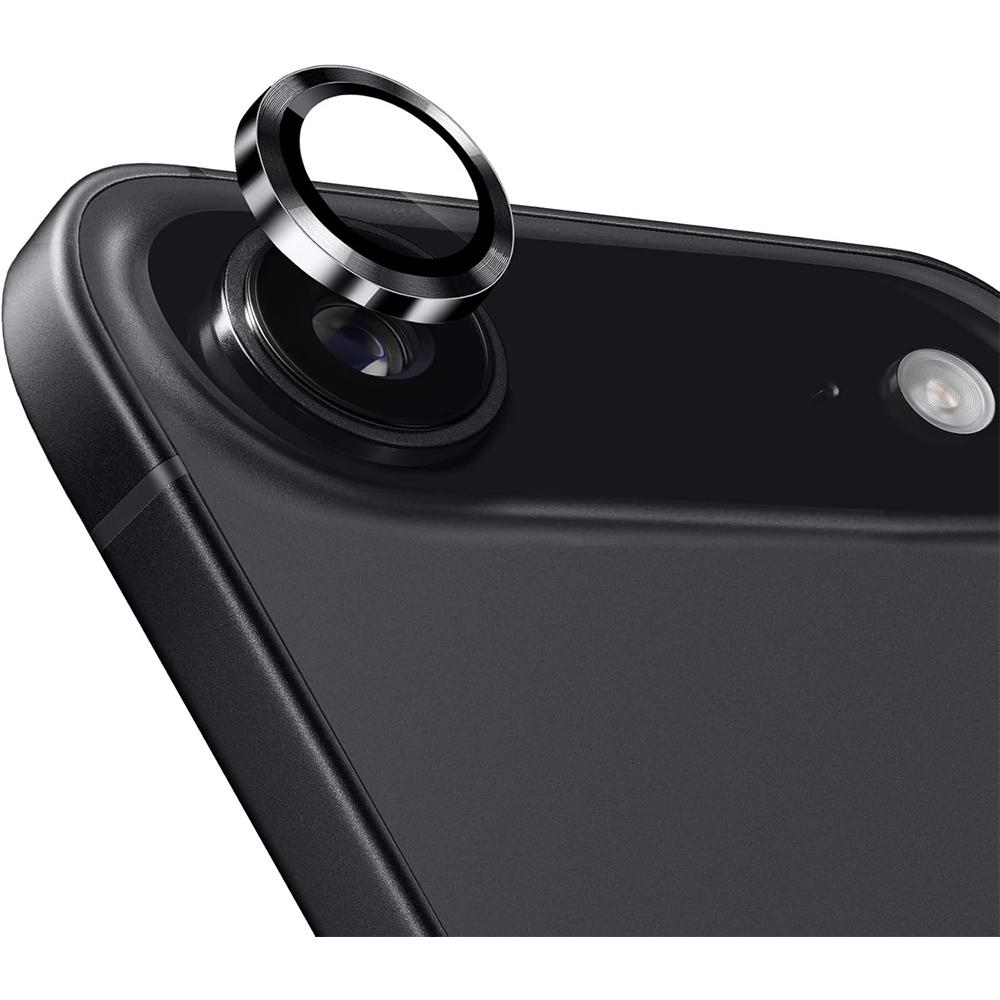 

Черная защитная крышка для объектива камеры для Iphone Air 17 Pro Max 16E 16 E 15 Plus 14 13 Mini 12 11 17Pro Iphone17 Iphoneair Защита Аксессуары для телефона For iPhone 17