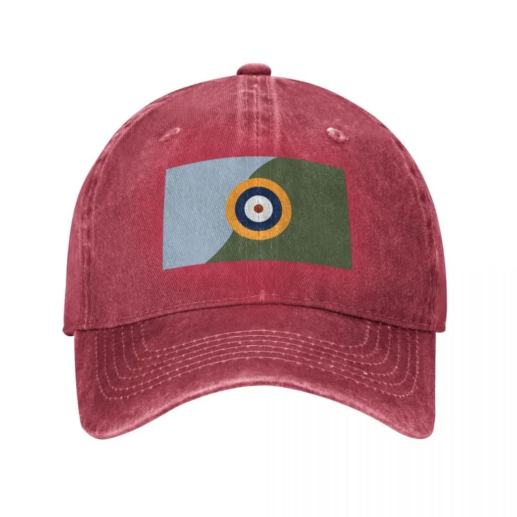 RAF Roundel Colours Baseball Cap Cute Luxury Caps Trucker Cap Anime Womens Golf Wear Unisexs