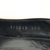 ALEXANDER McQUEEN High Heel Pumps 36.5 23.5 Navy Luxury Shoes(USED)