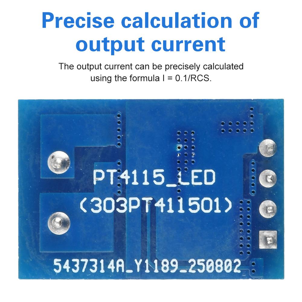 PT4115 LED Driver Module DC 12V Constant Current Output PT4115 1-10S Industrial LED Driver with PWM Dimming for LED Strips