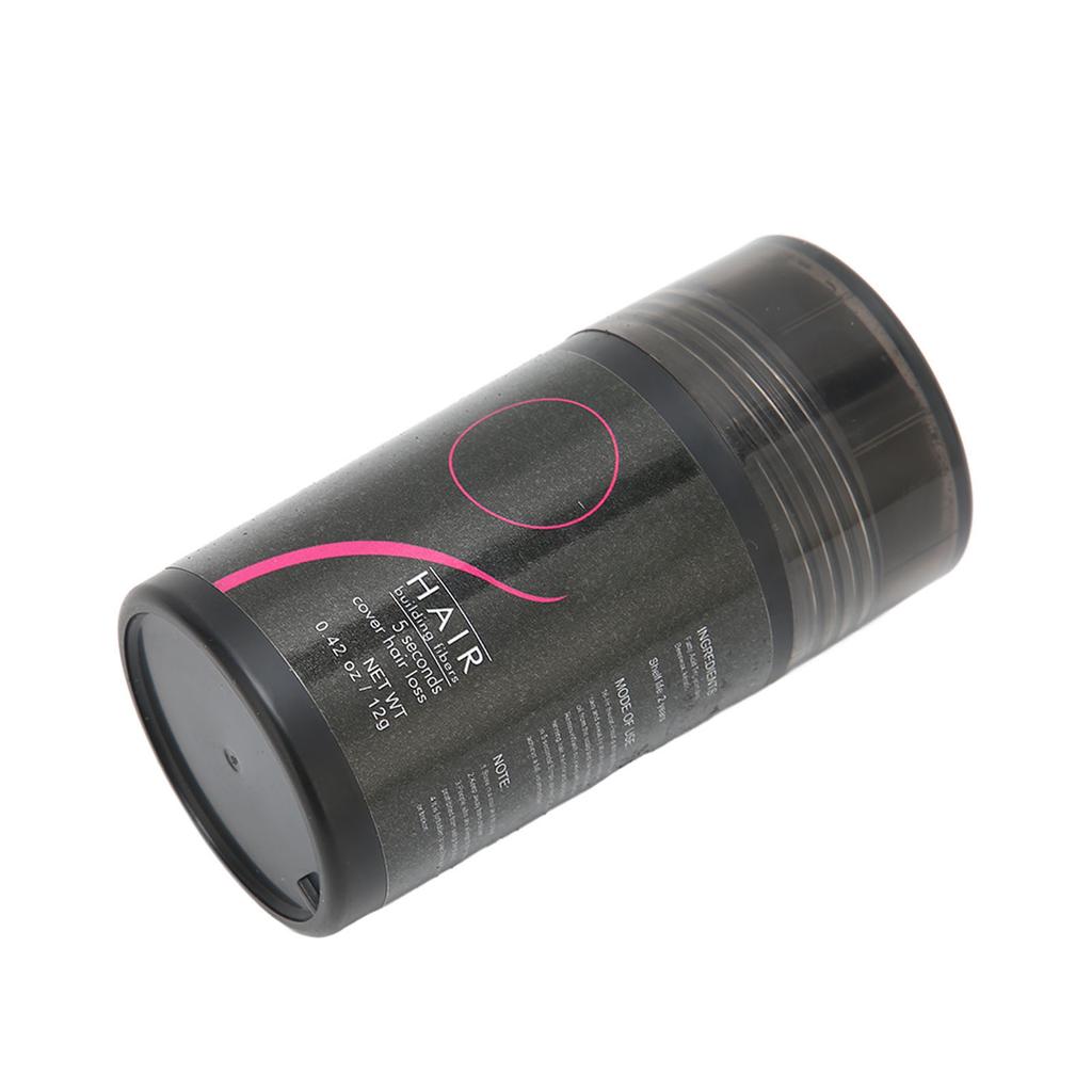 0.4 Oz Hair Building Fiber Thickening Hair Fiber Powder for Women and Men Natural Black