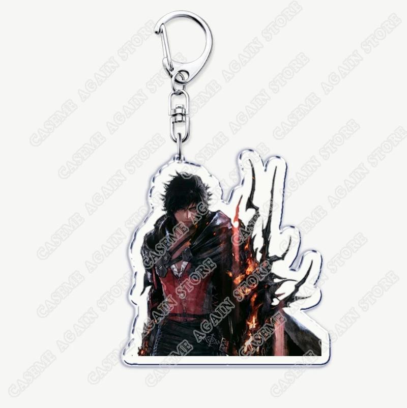 Portachiavi Gioco d'Azione per Accessori Portachiavi Gioielli Portachiavi Cloud Strife Ffvii Tifa Sephiroth Vincent Valentine Regali per Fan