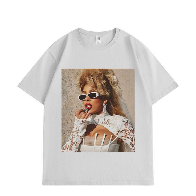 T-shirt Grafiche Rapper Doja Cat Uomo Donna Abbigliamento Moda Estetica Manica Corta T-shirt Estiva Casual Maglietta in Cotone