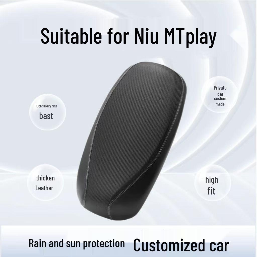 Niu MT Long Electric Vehicle Seat Cover: Waterproof, UV-Protective, Thick, Wear-Resistant, Dustproof, Scratchproof.