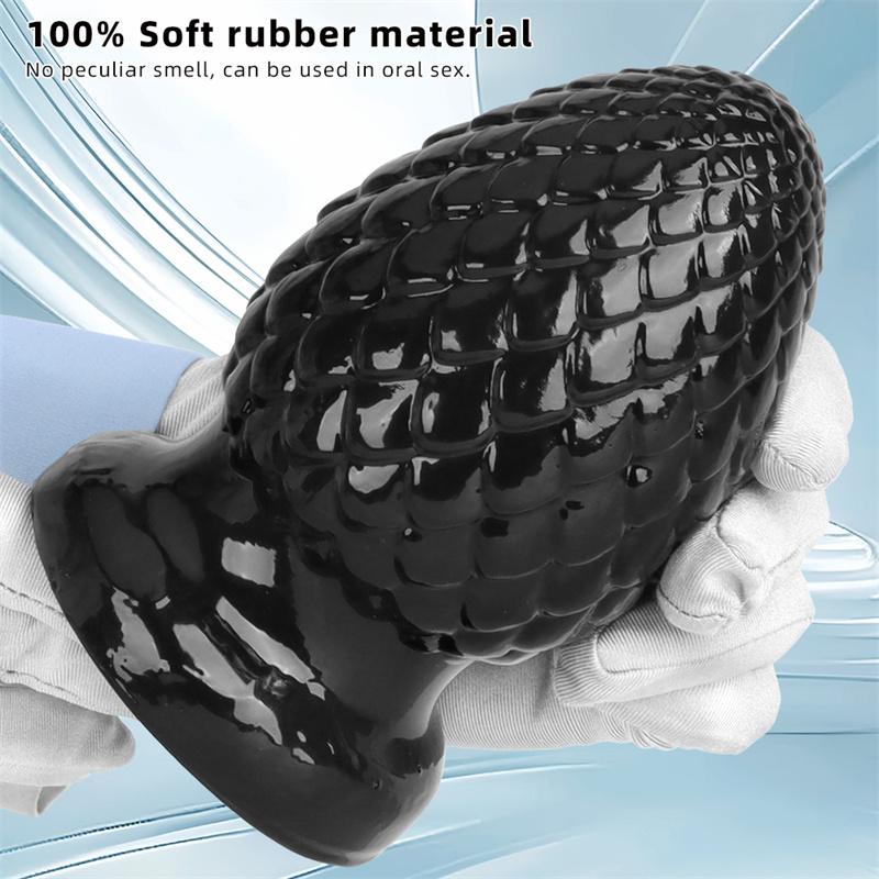 Oversized Black Anal Plug Rear Anal Expansion Anal Opening Female Masturbator Erotic Products