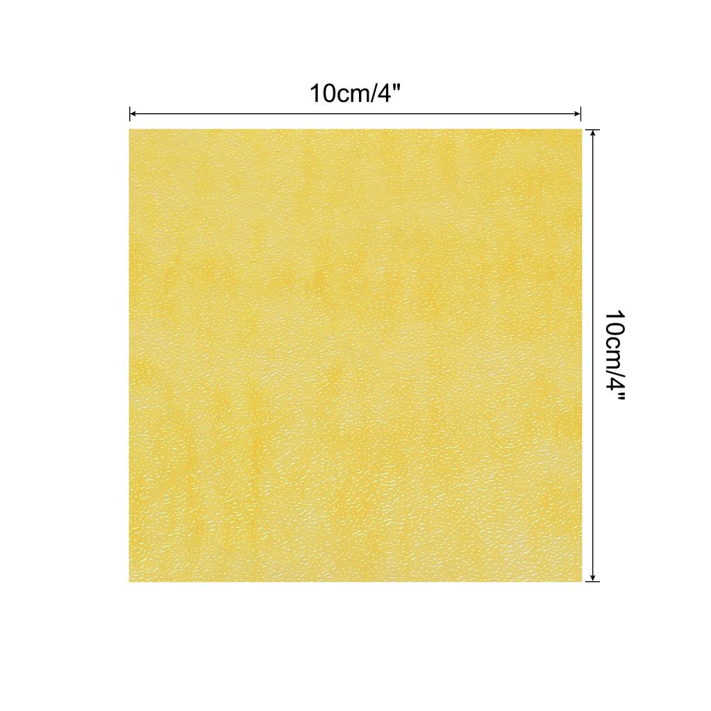 50 Sheet Glitter Origami Paper 4x4/6x6 Inch Shiny Sparkly Square Folding Paper 10x10cm Iridescent Paper for DIY Art, Craft Decor