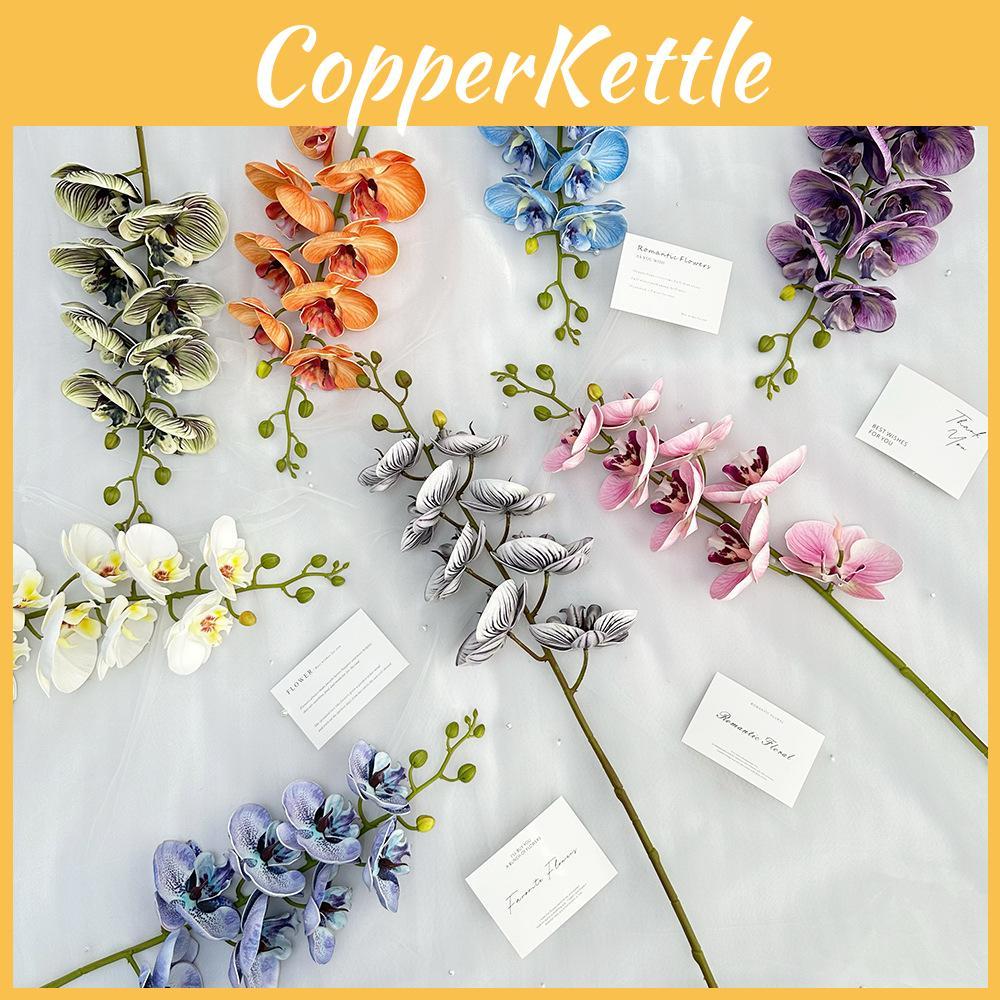 Flower Artificial Butterfly Orchid Wedding Hotel Restaurant Desktop Ornament