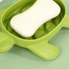 Cartoon Turtle Soap Box, Cute And Creative Soap Box, Sink, Household Green Super Cute Drain Rack.