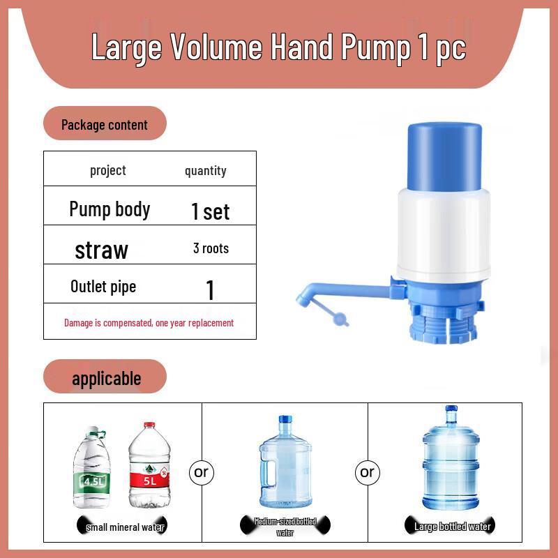 

Manual Bottled Water Dispenser Pump