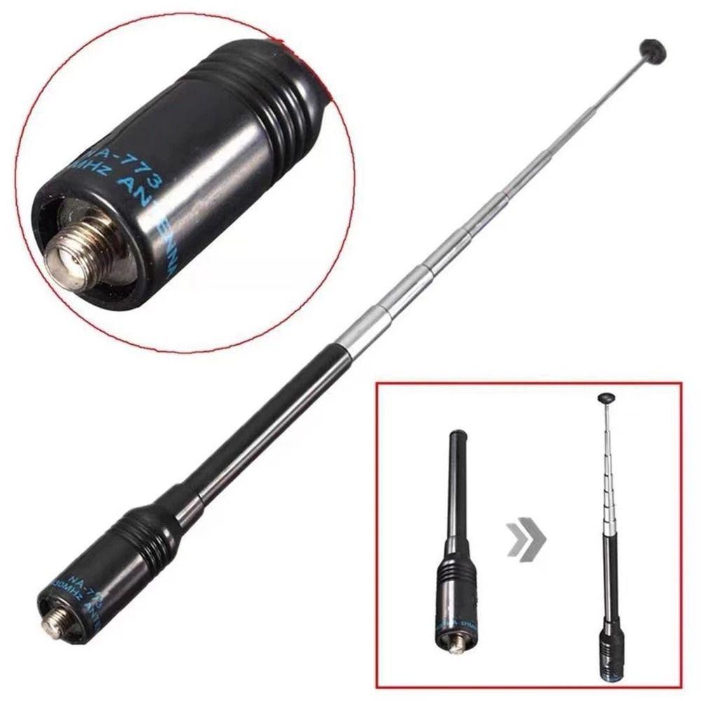 For Baofeng UV-5R SMA-F Antenna Communication Equipment Telescopic Antenna Walkie-talkie Aerial
