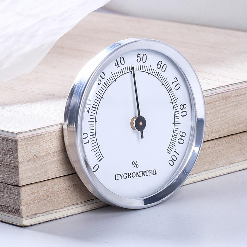 57mm Durchmesser Hygrometer Mechanisch Ohne Batterie Tragbar Genau Langlebig Hygrometer Innen Außen Feuchtigkeitsmesser Mit Magnet