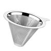 Coffee Filter Dripper Filter Tea Strainer Stainless Steel Pour Over Cone 2018