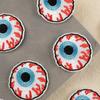 Embroidery Label Special-shaped Eyes Embroidery Sticker Clothing Accessories Badge Label Accessories Adhesive Patch Cloth Sticker