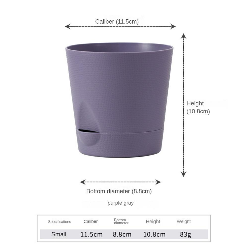 Multicolor Flowerpot Preservative Khaki Detachable Bottom Flower Pot Home Supplies Breathable Flower Pot Lightweight Material