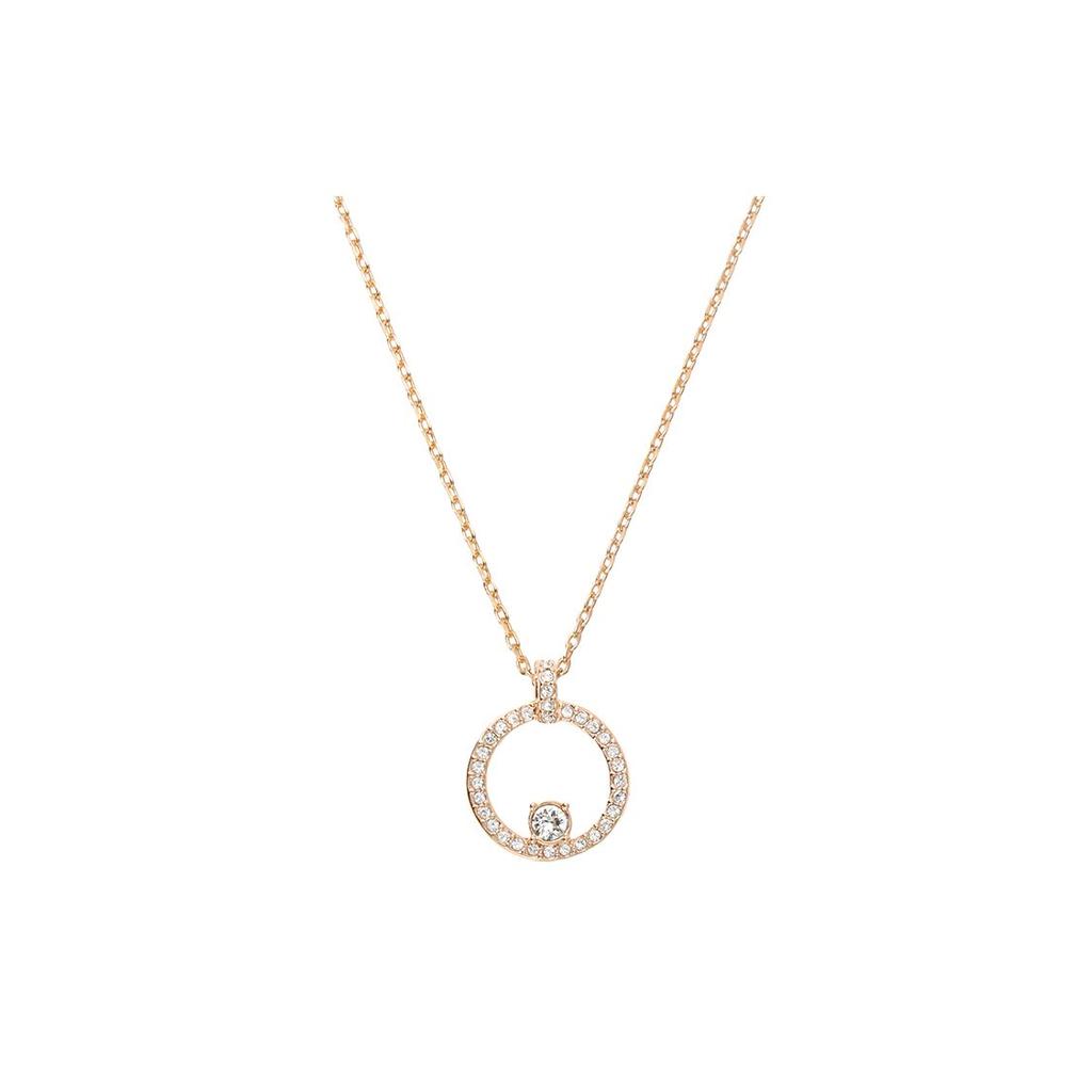 Swarovski Creativity Circle Elegante Imitation Kristall Halskette Damen Halskette Roségold 5202446