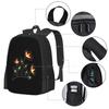 Four Directions Beadwork Flower Indigenous Wawezhi Canada School Bags Travel Laptop Backpack Flowers Floral Botanical Beading