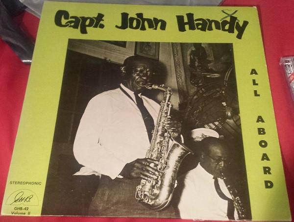 

LP Record CAP N JOHN HANDY - All Aboard (Volume 2) GHB42 G.H.B. US Jazz Used
