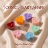 Heart-Shaped Romantic Birthday Candles: Create a Cozy Candlelight Dinner Ambiance