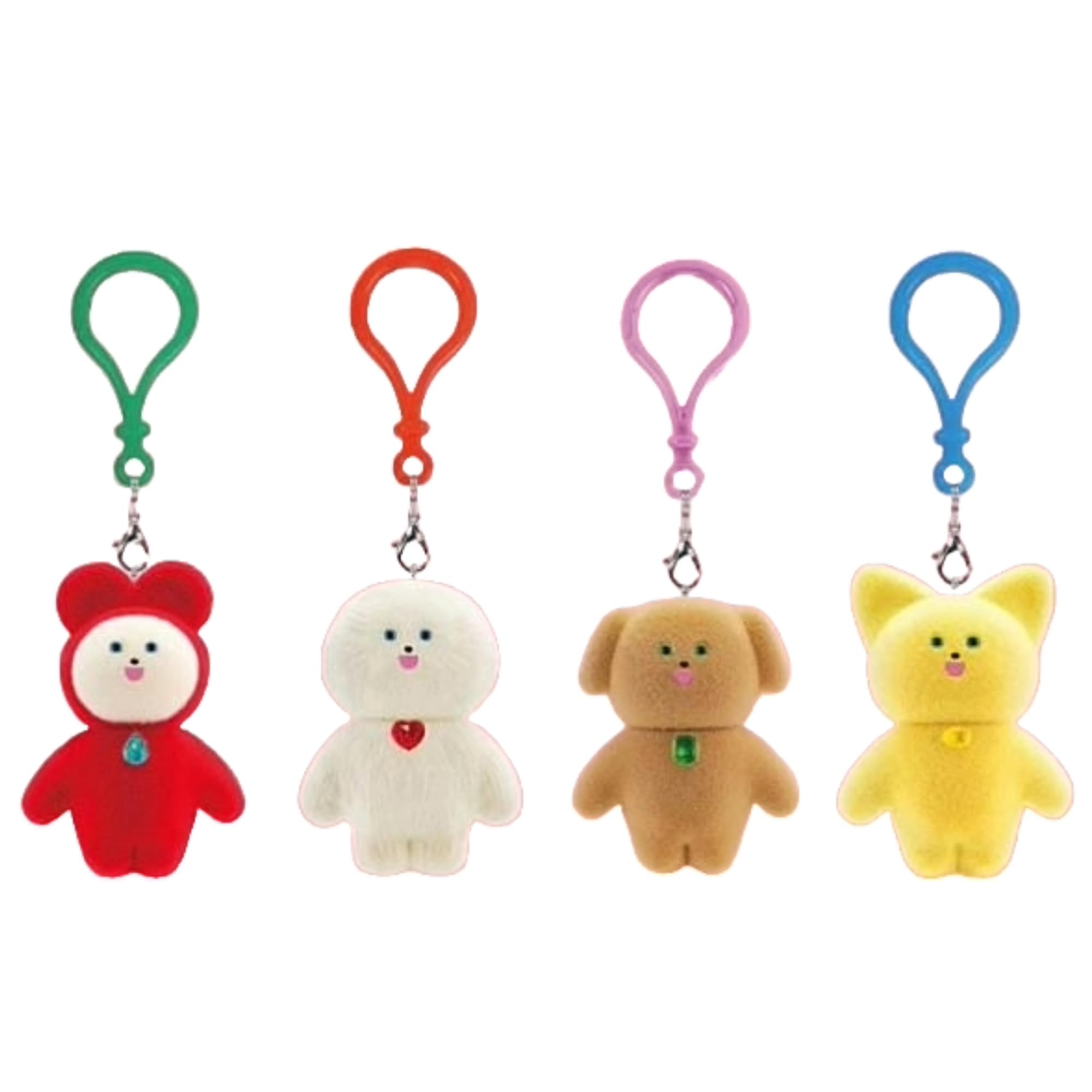 Gourmet Meister Figure Mascot Complete Set of 4 Types Capsule [Ken Elephant] Yopi-chan × (Gachapon Toy)