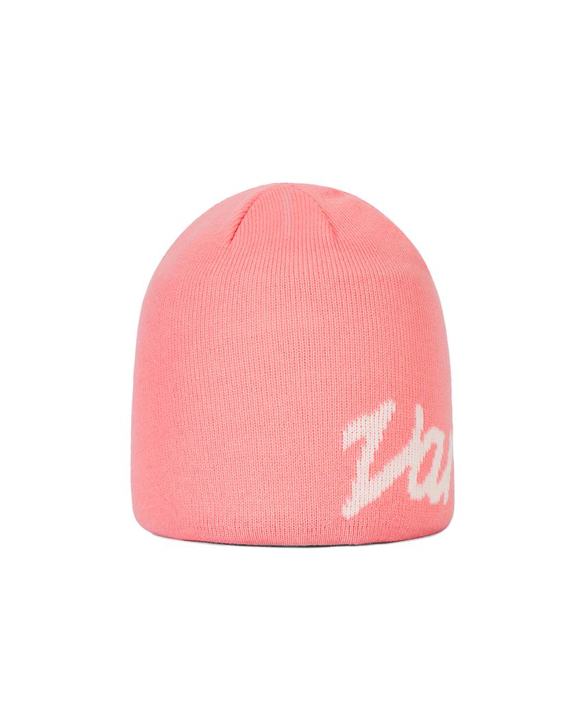 Bajal New Wave Bazal Jacquard Beanie Pink