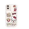 Hello Kitty Apple 17promax Mobile Phone Case 16 New Iphone15 Cute 14plus All-inclusive 13 Transparent Soft Case