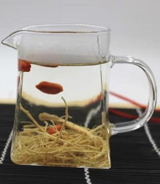 Dried Korean Roots No Korean Panax Changbai Mountain Naturally Changbai Tanpopo Honpo Ginseng, 100g, (Beards) - Additives, Ginseng, Ginseng, Ginseng,