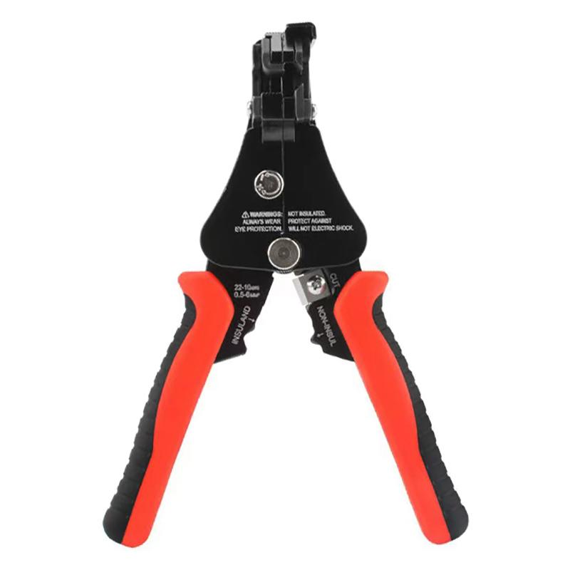 Multi-Function Wire Stripper Automatic Cable Cutter & Crimping Tool For Fiber Optic Coaxial & Electrical Wires