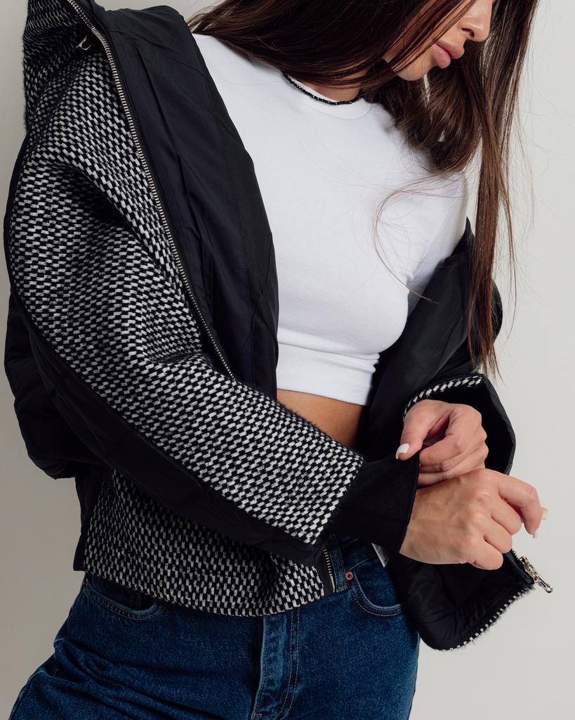 Куртка женская SVIDNI 908 S черная