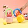 Leak-proof Thermal Cup 650ml Student Straw Cup Cute Vacuum Flask