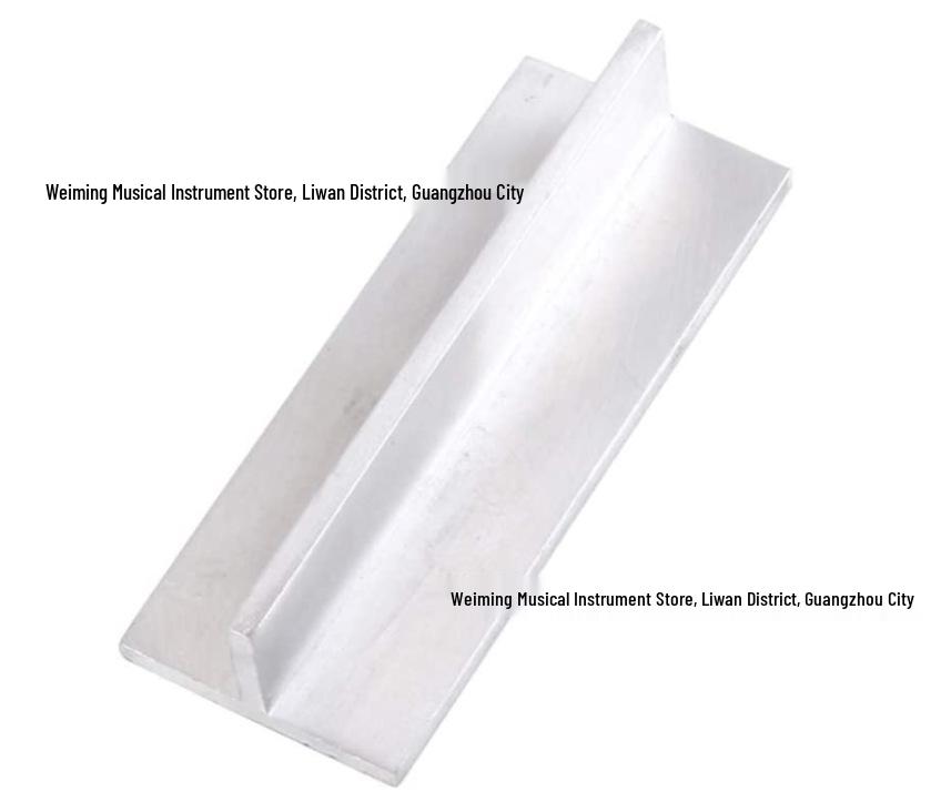 Набор инструментов для выравнивания и полировки ладов гитары - Т-образная линейка и блок-проставка