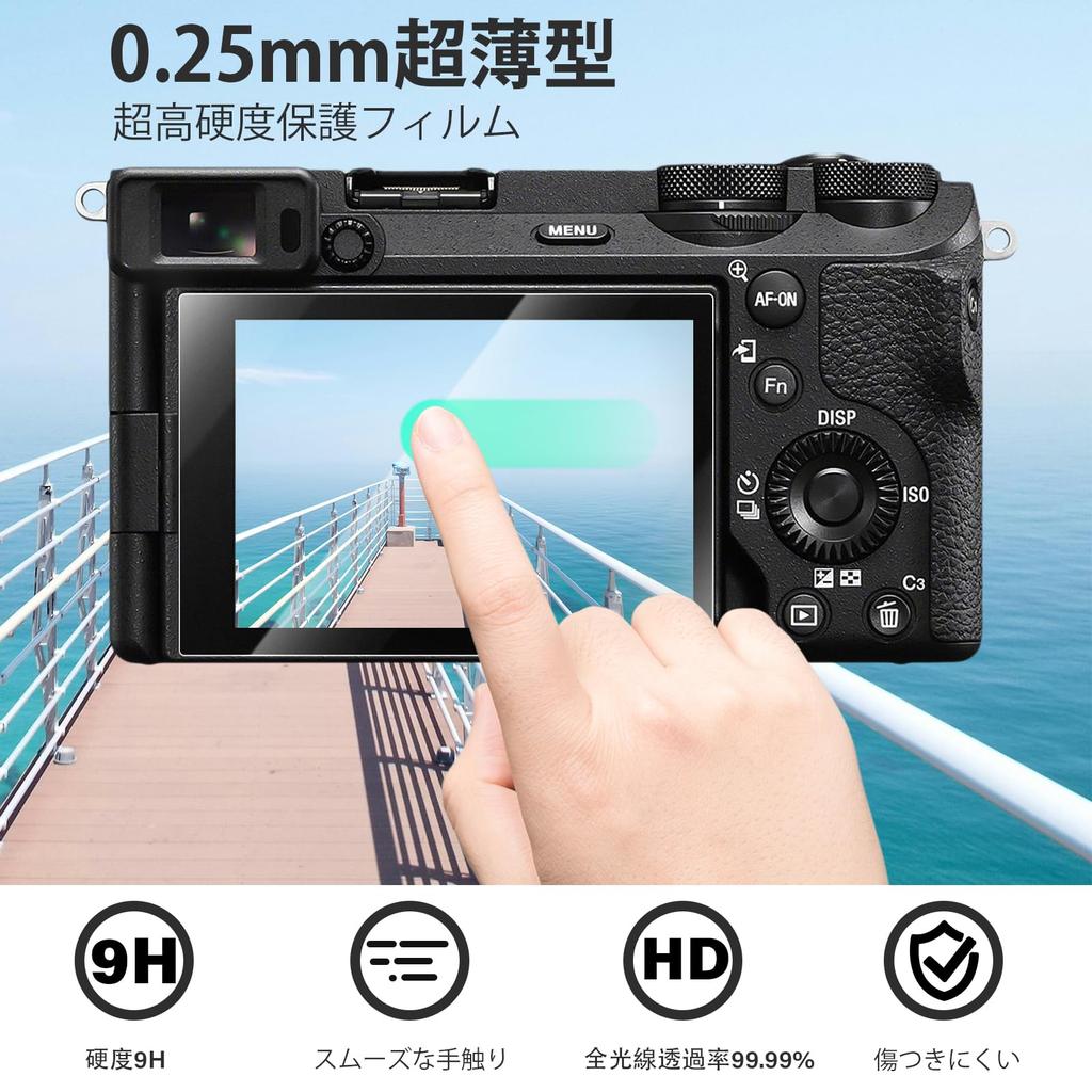 VOVMOEYA Case Silicone Case Glass Protector Compatible with Canon Silicone Cover for Canon Digital Protective Cover for HS Compact Silicone Case with