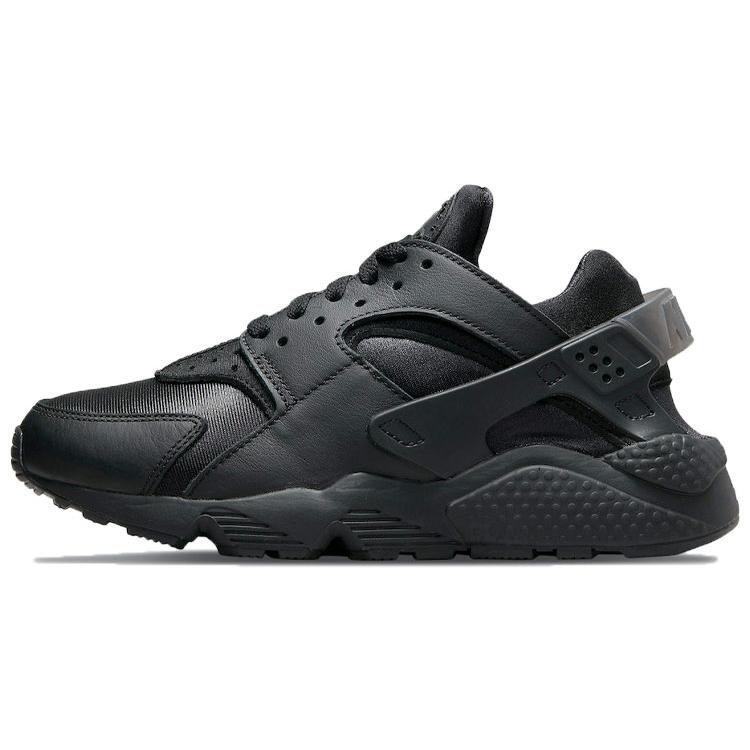 New Nike Air Huarache Black Anthracite Heel Tab Women's DH4439-001