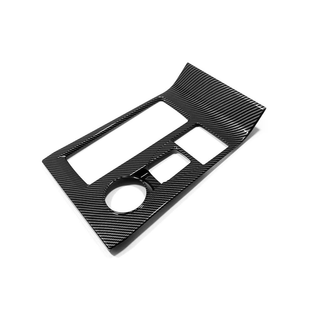 Car Accessories For Ford Explorer 2023 2022  Styling Stainless Steel Carbon Fiber Gear Shift Panel Scuff Plate