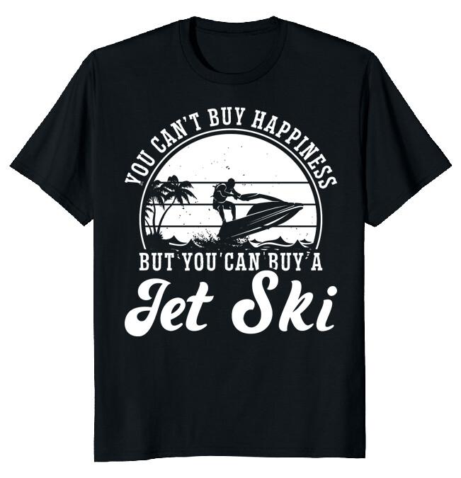 You Can t Buy Happiness Jet Skiing Jet Ski Rider Classic T-Shirt S