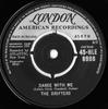 7inch Record DRIFTERS  Dance With Me 45HLE8988 London Records 1959 UK Rock Used