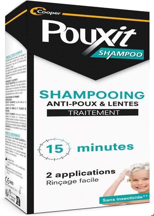 POUXIT Shampooing anti-poux et lentes 200 ml