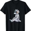 Animals In Space- Wolf Dog Astronaut- Dog In Space T-Shirt