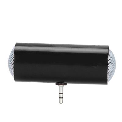 Altoparlante Mini Stereo Jack 3,5 mm Portatile Wireless Speaker Plug-in per Telefoni Cellulari e TabletNero