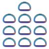 10pcs D Rings     Glossy Comfortable Small Compact Decorative Bag Buckles for   Crafts