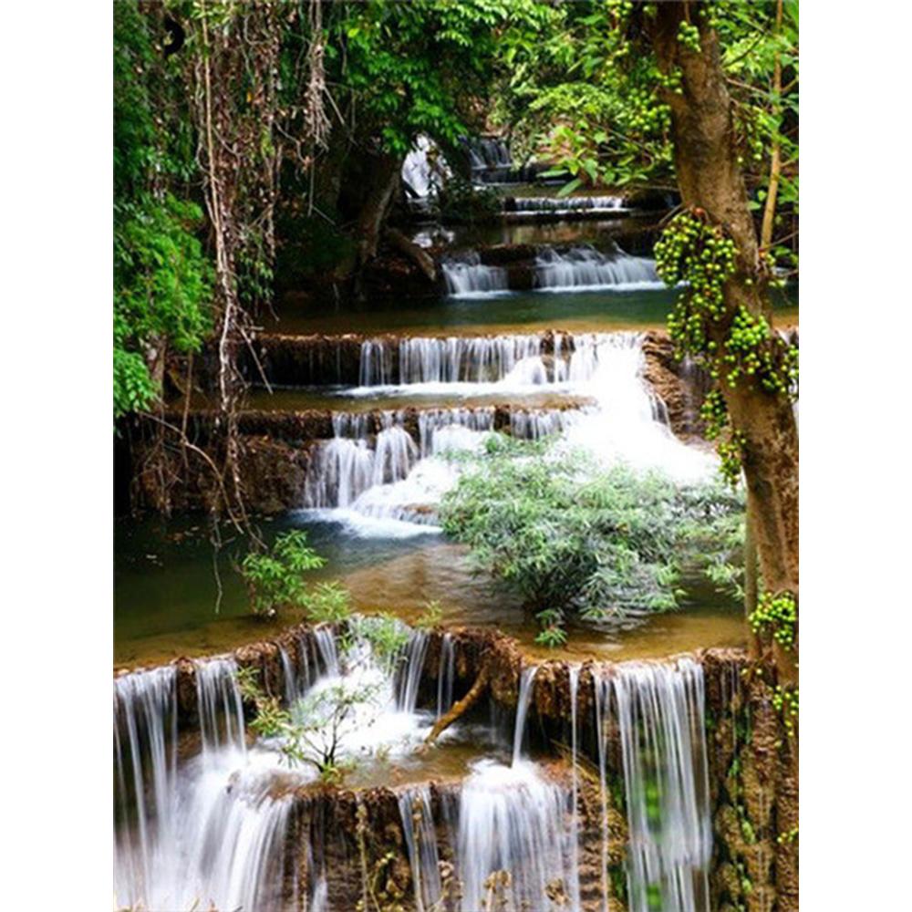 5D Diamant Malerei Landschaft Bilder von Strass Stickerei Kreuzstich Tasse Mosaik Dekor für Zuhause