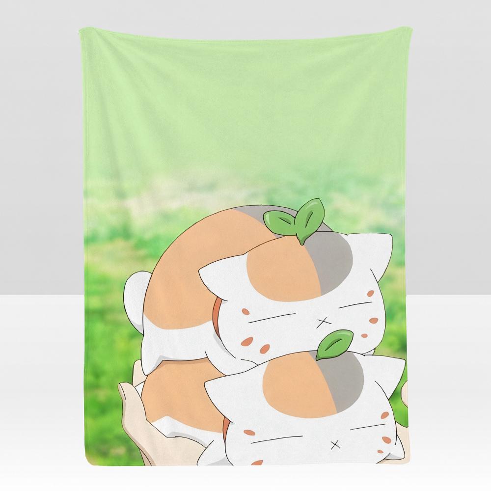 anime NBook Friends NNatsume Throw Soft Flannel Blanket for Bed Bedroom Sofa Picnic Throw Skinfriendly Breathable Gift Cover