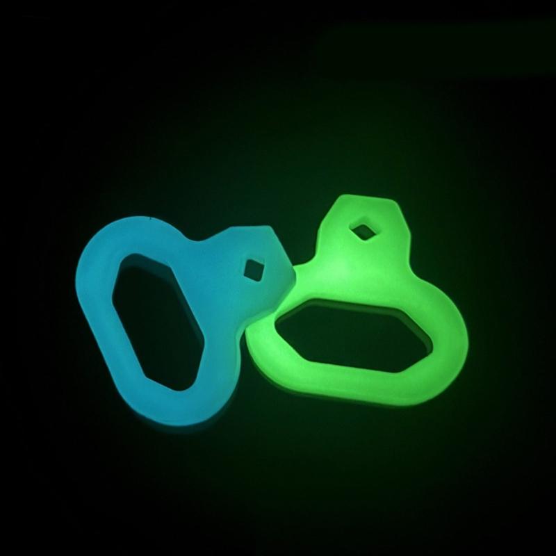 Night Glowing Diving Hook Clip Enhances Safety During Night Diving Quick Detach Diving Rings Light Weight Diving Clip