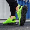 New Large Size Lightweight Shock-absorbing Sports Shoes Men's Casual Running Shoes Mesh Breathable Casual Shoes Live Broadcast