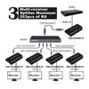 TreasLin HDMI Extender Extender 160m TCP Via IP LAN Extender 1080P Rj45 HDMI Extender Over IP CAT7 CAT6 CAT6A LAN Cable Up To 60M Extension Compatible