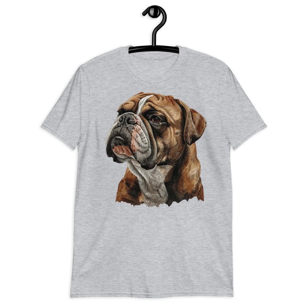 British Bulldog Graphic Short-Sleeve Unisex T-Shirt | Premium Cotton Tee