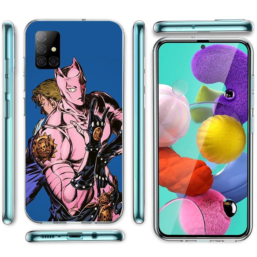 JoJo Adventure Killer Queen Phone Case For Samsung Galaxy A52 A32 A22 A12 A51 A31 A50S A30S A20S A10S Note 20 Ultra 10 Plus S10