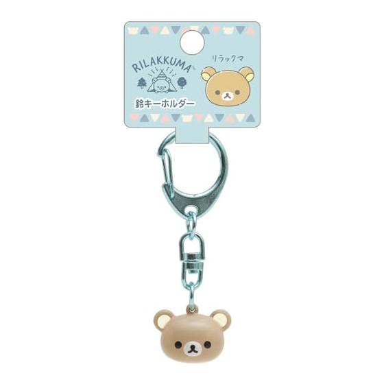 San-X Rilakkuma Komorebi Camp Bell Keychain Rilakkuma AB14701 H7 x W2.5 x D1.5cm