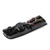 2 Pcs Fog Light Vent Cover, H3 Fog Lights Grilles With LED DRL Lamp for 1997‑2006 TDI MK4
