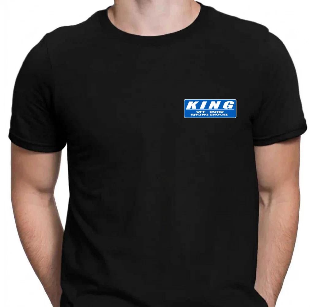 King off road Automotive Sports Racing Men s Classic Jersey T-Shirt, Black XXL