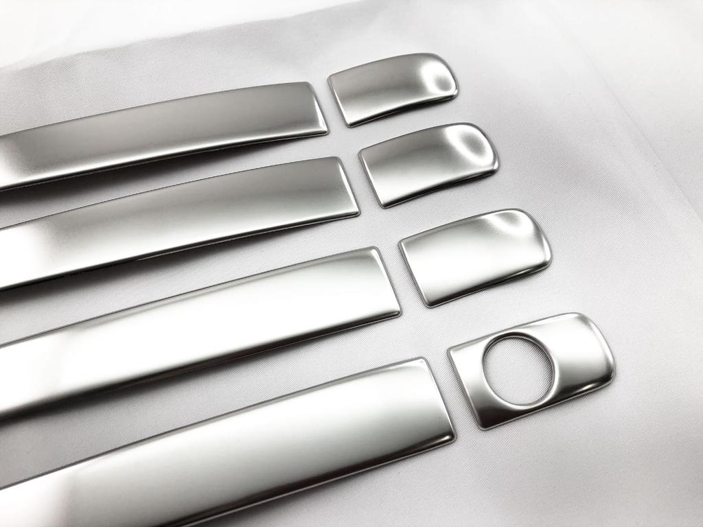 BRIGHTZ Impreza XV GP7 Stainless Steel Door Handle Cover Knob, 8 PC, Satin Silver [DHC-NOBU-456] GP P7 7 Impreza XV